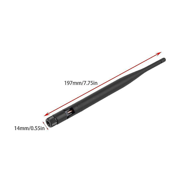 2,4 GHz 7 dBi WiFi-antennivahvistin RP-SMA reitittimelle