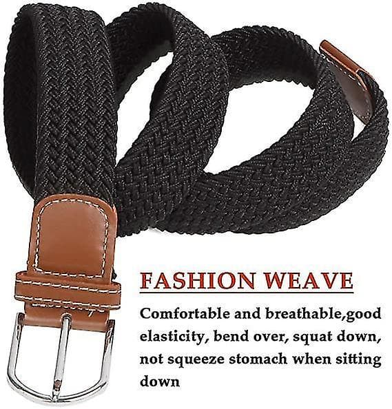 2-pack Damkorsband, Elastiska Damkorsband, Flätade Canvasjeans