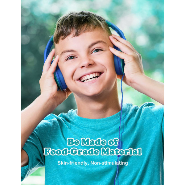 Hørselsvern hodetelefoner for barn, hodetelefoner med ledning for barn med  justerbart hodebånd c25d | Fyndiq