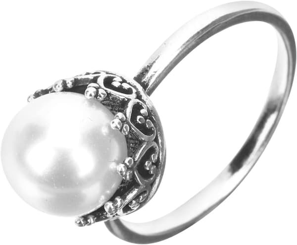 Trendy perlering for kvinner Estetisk cocktail statement-ring Enkelt og elegant design