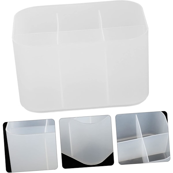 1 stk. Oppbevaringsboks for neglekunst, kommodeoppbevaring, kosmetisk organizer, vippeholder