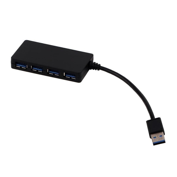 4-porttinen USB 3.0 Hub 5gbps kannettava pienikokoinen kannettava kannettava tietokone
