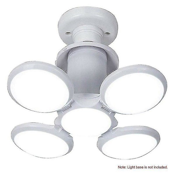 Super Lys LED Pære Deformerbar Garasje Taklampe E27 40w Fotball UFO Lampe