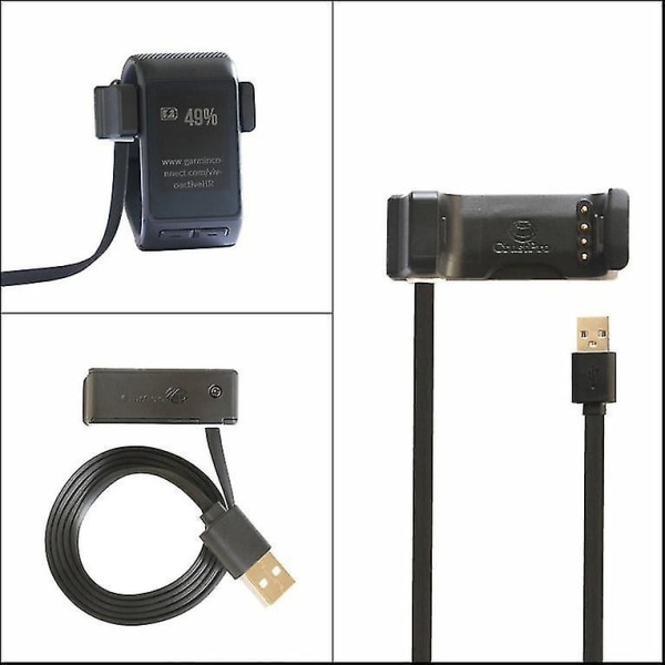 Udskiftnings USB-oplader Cradle Dock Garmin Vivoactive HR