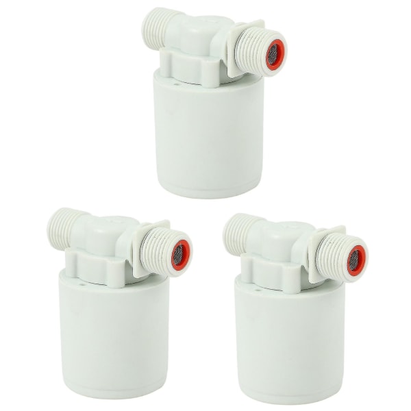 3x 1/2 Inch Floating Ball Valve Automatic Float Valve Water Level Control Valve F/ Water Tank Water