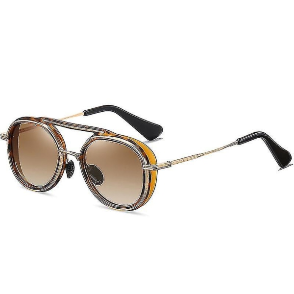 Polariserede solbriller Farverige briller metalsolbriller til mænd og kvinder 1701 Fyndiq
