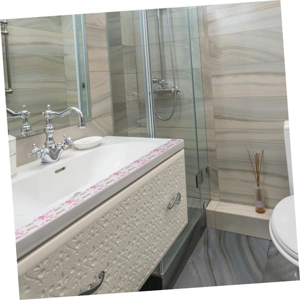 Selvklebende fugemasse for badekarforsegling, PVC-materiale, baderomsfugestrimmel