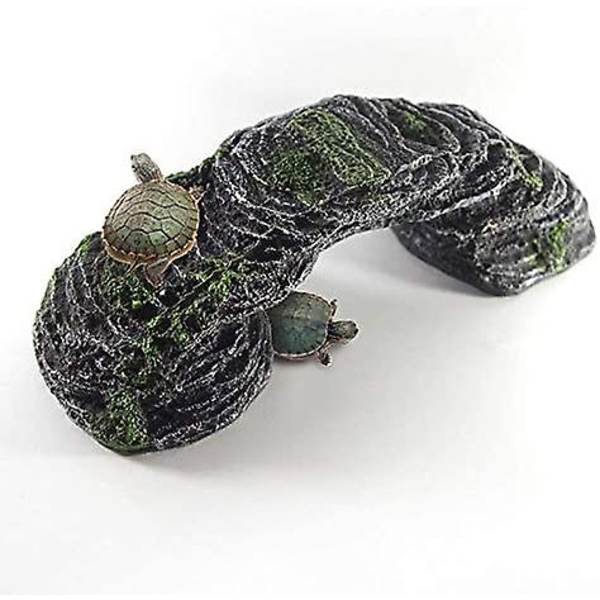 Akvarie Ornament Stor Harpiks Bro Form Akvarielandskabe Ornamenter Dekorationer Stenhave Hule
