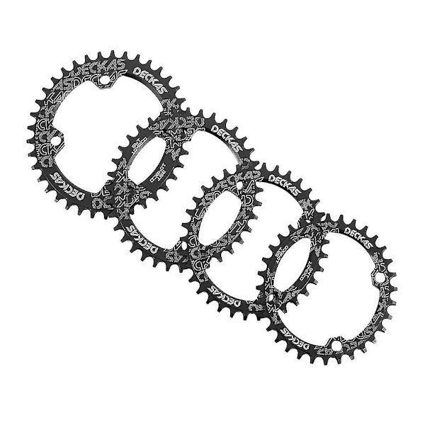 Deckas MTB Pyöreä Soikea Ketjurenkaaseen Ketjurenkaaseen Yksilevyinen