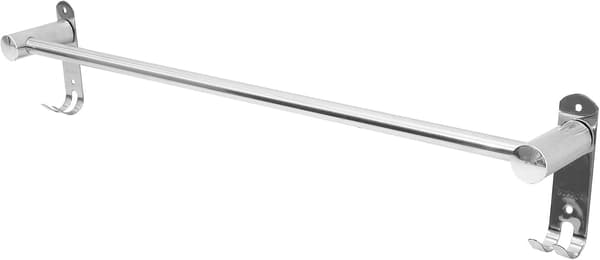 Baderomshåndklestang Håndklestativ 304 Rustfritt Stål Sølv Robust Korrosjonsbestandig Solid Design