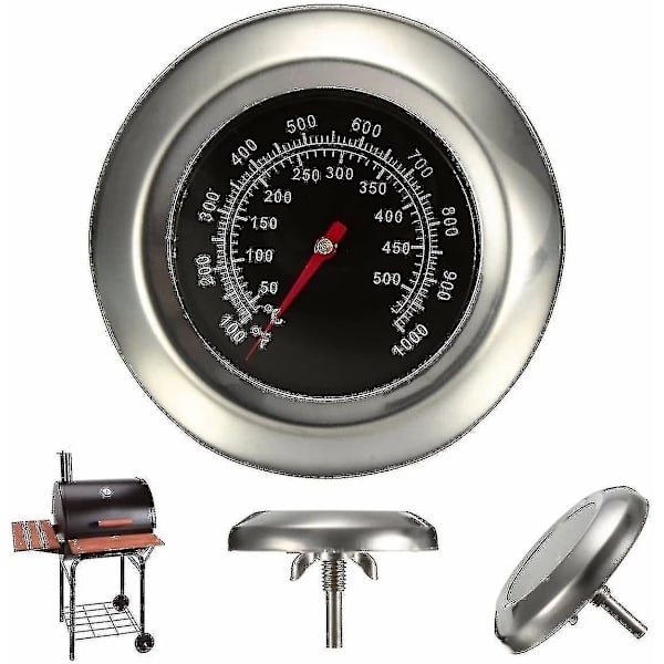 Rustfrit Stål Grill Termometer, Grill Termometer