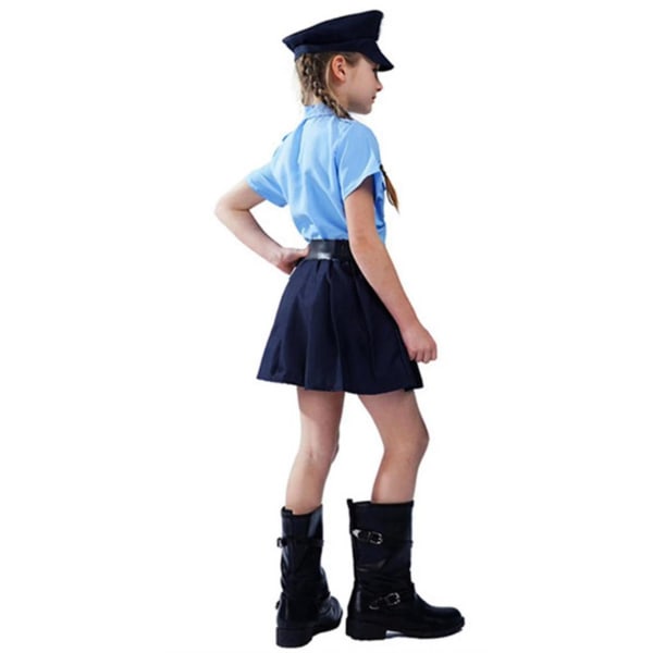 2-8 Barn Kostyme En-delt Uniform 7-8 Years