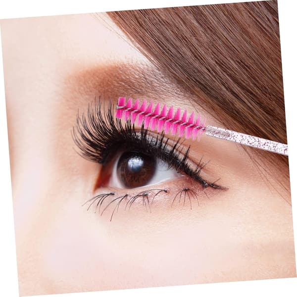 8 stk. øjenvippebørste Mascara Makeup øjenvippenøglering til vippe- og øjenbrynsbørste