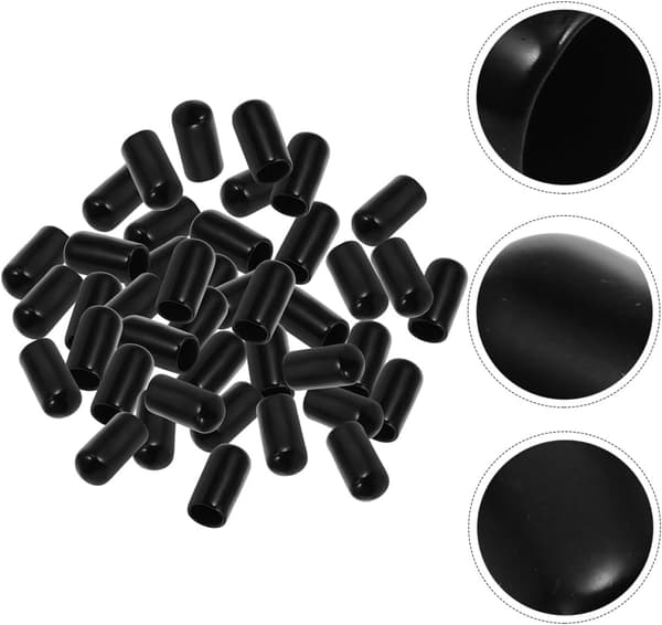 50 st dryckeshällare, lock, pip, gummi, lätta skyddande spritflaskor