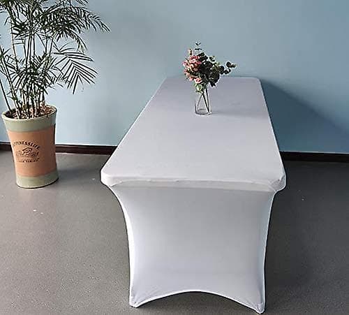 Rektangulär Elastisk Duk för Cocktailbord, Bröllopsbord, Bar, Bankett, Fest