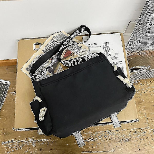 Afslappet Taske Værktøj Mode Messenger Taske black