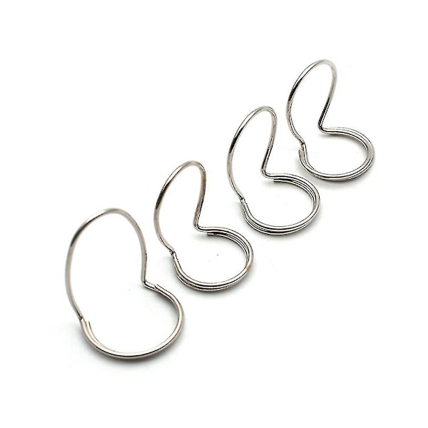 Finger Classical Fingerstyle Gitarr Tummplockar För Elektrisk Klassisk Gitarr (4 Stycken, Silver)