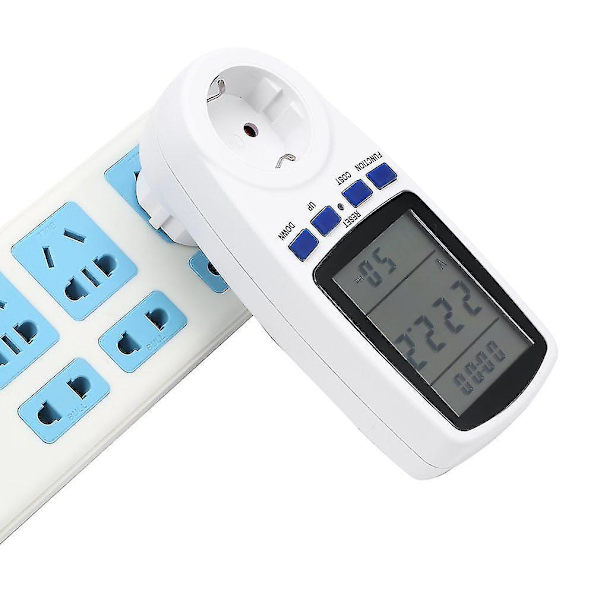 LCD-display Energimätare Watt Spänning Elövervakning