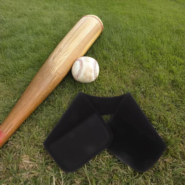 Svart elastisk hanskeomslag for baseballhanske, reparasjon og stramming av softballvott
