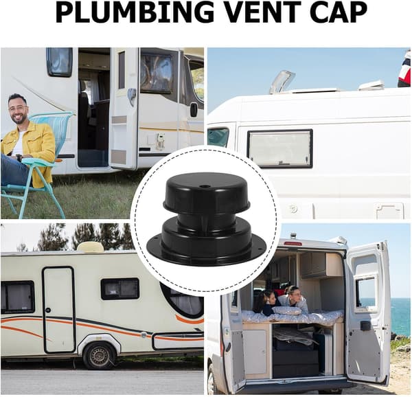 Bobiltakventilhette Plast VVS-ventilhette for campingvogn for utendørs campingtilbehør
