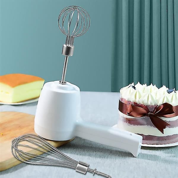 Elektrisk Vispset, Laddningsbart Trådlöst Latte Maker, Vispar