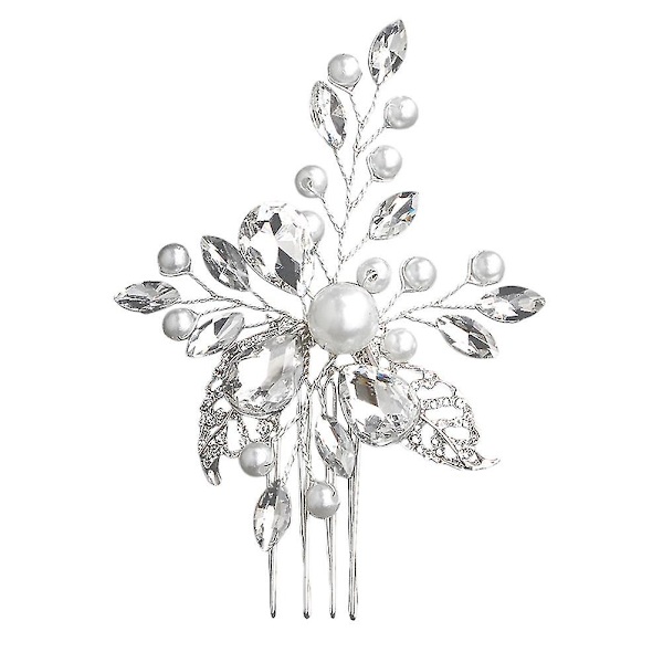 1 stk Rhinestone Vakkert Tiltrekkende Unik Hårpynt For Dame Kvinne Jente Brud