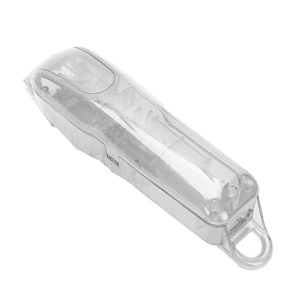 Hårklipparöverdrag Fram Bak Trimmer Lock Barber Hårklippare Fodral Ersättningsverktyg (transparent)