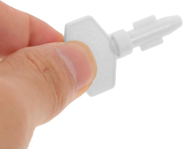 Nøgle til toiletpapirdispenser, erstatning for kommerciel dispenser til rullepapirholder