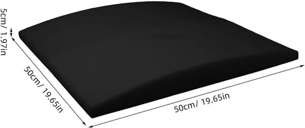 Faste sofaputer Erstatningsinnlegg Sofaputestøtte Svampunderlag 50 X 50 Cm