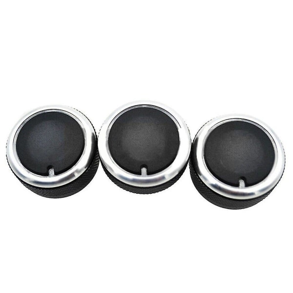Airconditionering A/c Knappen Sort Erstatter Til Mazda 2 Ny Holdbar (sort) (3 stk)