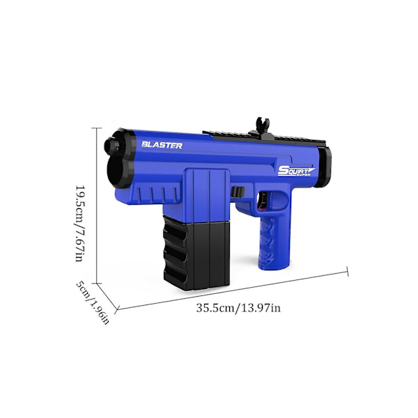 Super Shooters Suuri Vesiampu Summer Blaster Tehokas Pumppu Super Pistooli