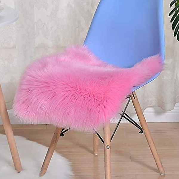 Keinovillainen istuintyynyt Pörröinen pehmeä pitkäkarvainen koristeellinen tuolityyny sohvamatto
