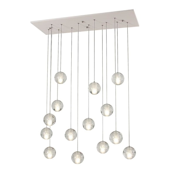 14 Glödlampor 10cm Dimbar Hänglampa Metallkluster
