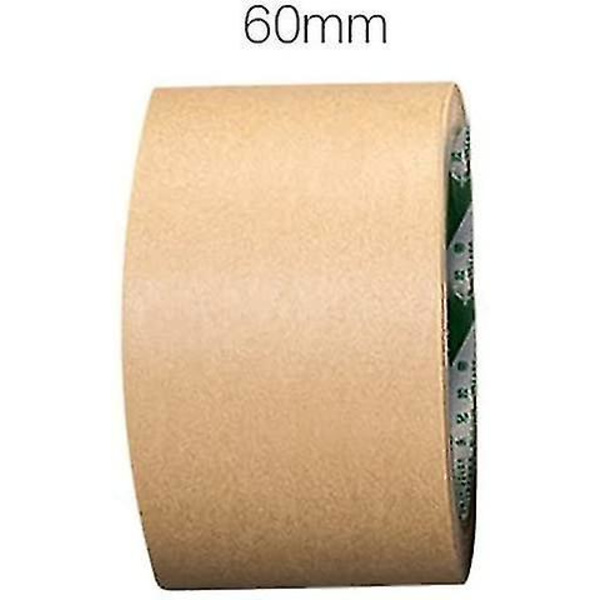 5 rullaa Kraft-paperiteippiä liimaa pakkaamiseen ja tiivistämiseen 60 mm