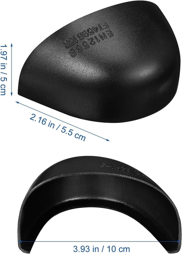 Skotåbeskytter for arbeid Ståltåinnlegg for støvler Solid stålkappe
