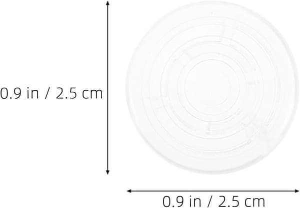 10 stk. Gitarfotbrytertopper Pedalhetter ABS-materiale Enkelt Elegant Design Minimalisert