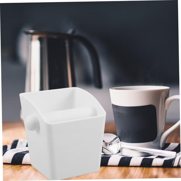 Espressomaskin Tilbehør Knock Box for Kaffegrut Stor Kapasitet Abs