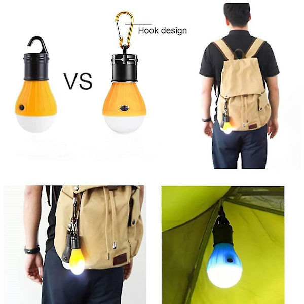 Campinglampe LED Campinglygte Telt Vandafvisende Lys