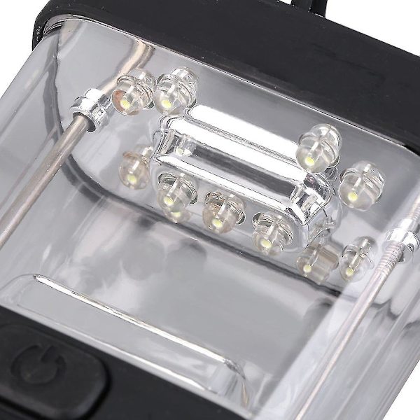 11 LED Camping Lygte Batteri Lanterne Natlys Teltslampe