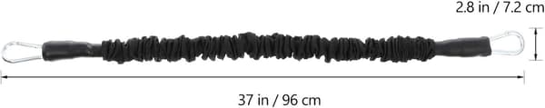 Fitnessmodstandsbånd 20Lbs sæt elastisk trækreb muskeltræningsbånd