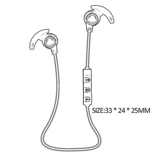 AX-02 Mukava langaton Bluetooth V4.1 -melunvaimennus