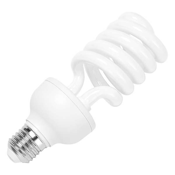 Kompakt E27 220v 5500k 45w Fotostudio Pære Videoopptak Daglys Lampe Hvit