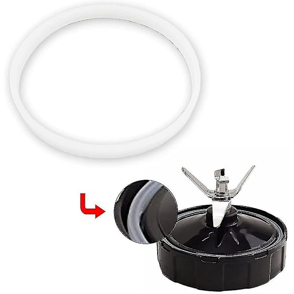 6-pack Gummipackningar Ersättningstätning Vit O-ring för Ninja Juicer Blender Koppar Ersättningsdelar - yuhao
