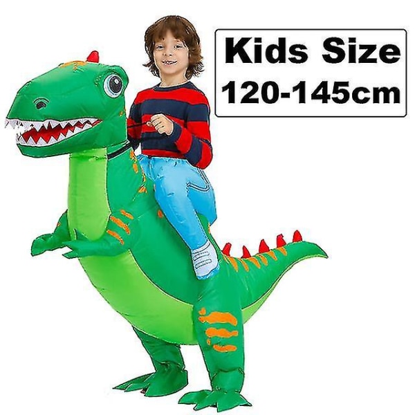 Oppustelig Kostume Kostume Til Voksne Børn Kids 120-145cm Green B