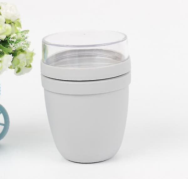Lunchkopp Resa Utomhus Yoghurt Nötter Förvaringskopp Grå