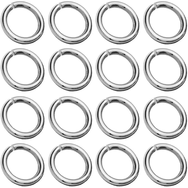 20 st Bindningsringar 3mm 925 Sterling Silver Smycken