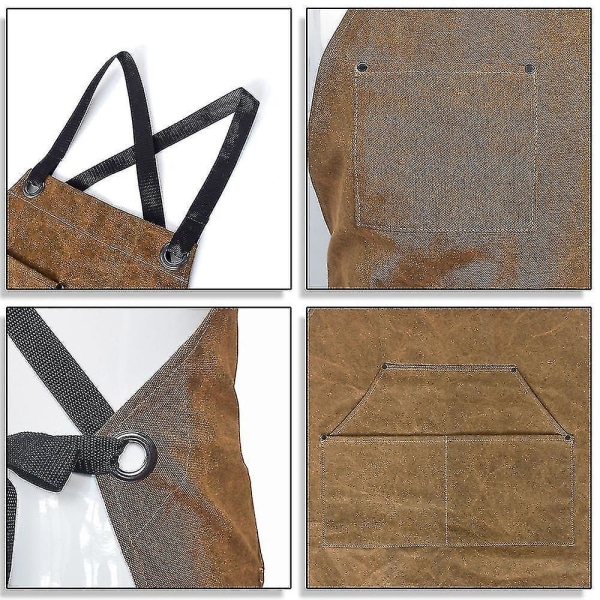 Leather Work Shop Esiliina Työkalu taskut Lämpöä tulenkestävä