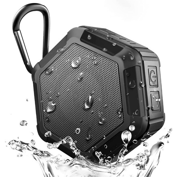 Bluetooth-suihkuspeaker, vedenkestävä kannettava Bluetooth-kaiutin HD-stereolla