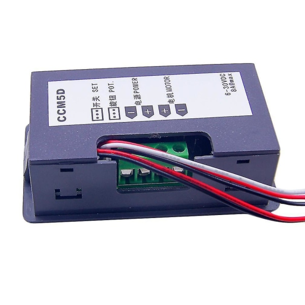 DC6-30V 12V 24V 8A Motor PWM Hastighetsregulator Digital Display