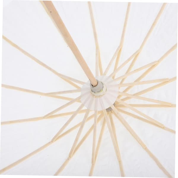 2 stk. håndtegnede doodle-paraplyer DIY håndmalede paraplysæt